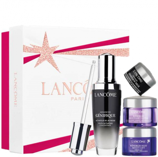 Lancôme Advanced Genifique Gift Set 50ml Advanced Genifique Youth Activating Concentrate + 15ml Rénergie Multi-Lift Ultra Cream + 15ml Rénergie Multi-Lift Night Cream + 5ml Advanced Génifique Eye Cream