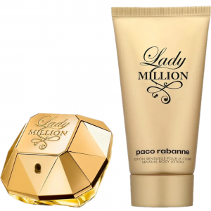 Paco Rabanne Lady Million Gift Set 30ml EDP + 75ml Body Lotion