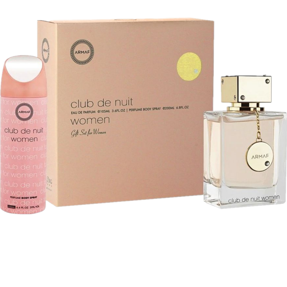 Armaf Club De Nuit Woman Gift Set 105ml EDP + 200ml Body Spray