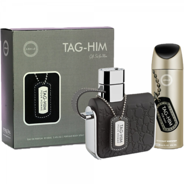 Armaf Tag-Him Gift Set 100ml EDT + 200ml Body Spray