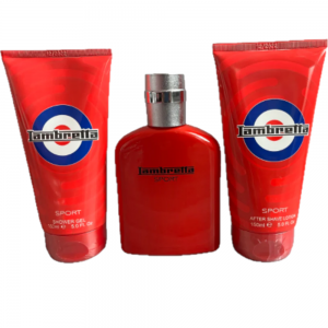 Lambretta Sport Gift Set 100ml EDP + 150ml Shower Gel + 150ml Aftershave Lotion