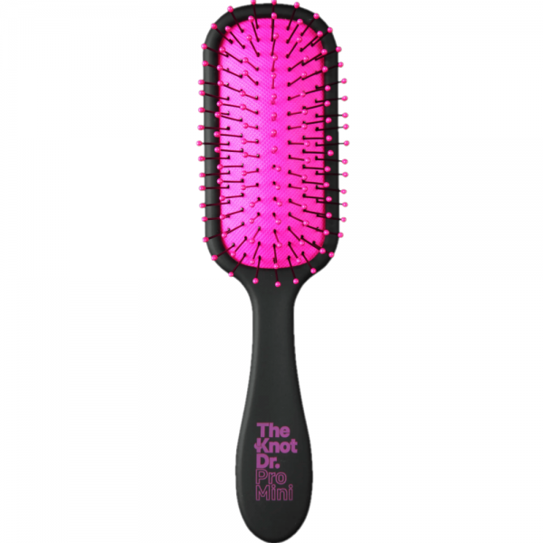 The Knot Dr. Pro Mini Fuschia Hair Brush