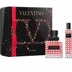 Valentino Born In Roma Gift Set 50ml EDP + 15ml EDP Travel Spray