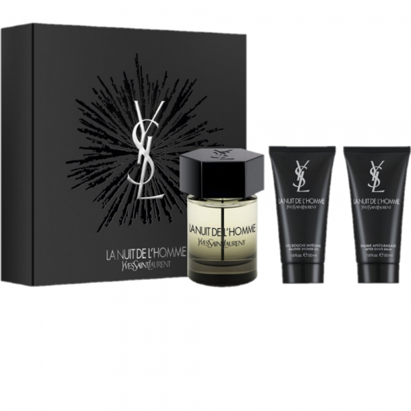 Yves Saint Laurent La Nuit de L’Homme Gift Set 100ml EDT + 50ml Shower Gel